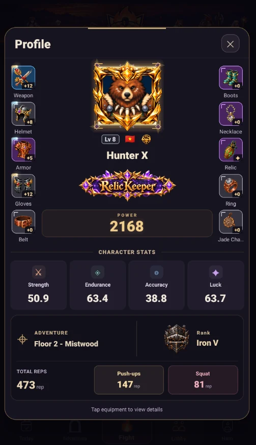 Game screen 7